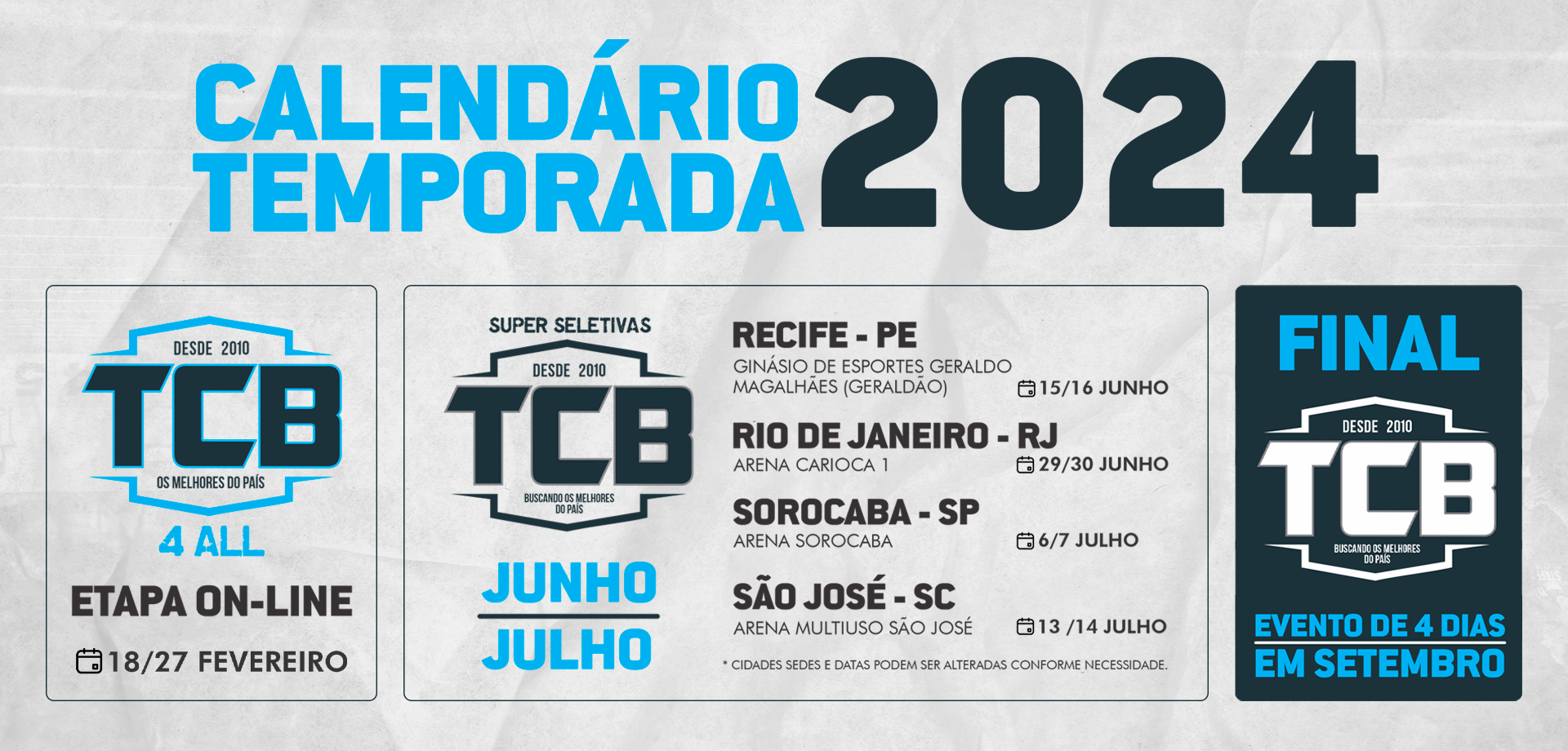 Regulamento Super Seletivas TCB 2022 1. O Torneio: Sem Direito A Devolução  Do Valor Da Sua Inscrição, PDF, Tempo
